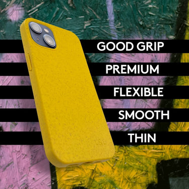 Biodegradable iPhone 13 Case - Honey bee Yellow - Loam & Lore